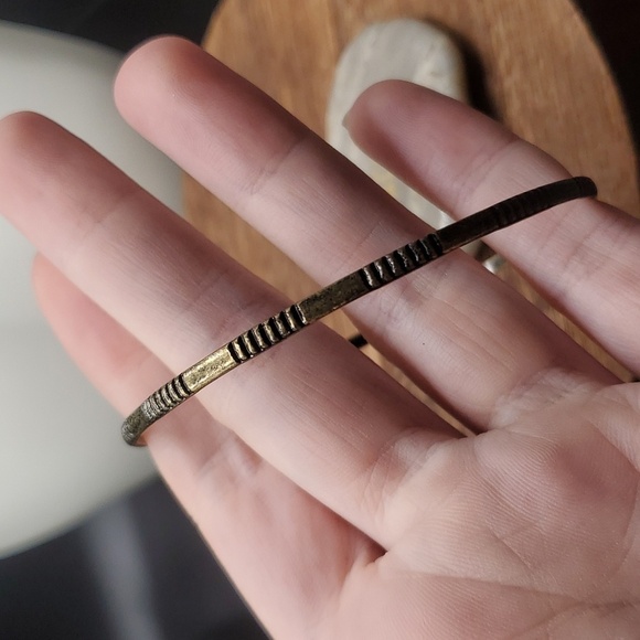 B2713 the Nile bronzed Egyptian bracelet slider - Picture 2 of 2